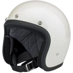 Biltwell Bonanza Solid Helmet 32 Biltwell Bonanza Solid Helmet -Motorcycle Riding Clothing 2014 biltwell bonanza 3 4 open face gloss helmet vintage white mcss
