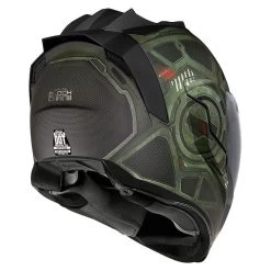 Icon Airflite Blockchain Helmet -Motorcycle Riding Clothing airflite blockchain helmet green 0101 13275 2