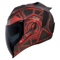 Icon Airflite Blockchain Helmet -Motorcycle Riding Clothing airflite blockchain helmet red 0101 13282 1