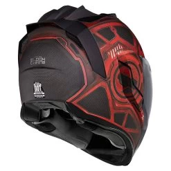 Icon Airflite Blockchain Helmet -Motorcycle Riding Clothing airflite blockchain helmet red 0101 13282 2