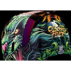 Icon Airflite Cat Scratch Fever Helmet -Motorcycle Riding Clothing airflite cat scratch fever helmet blue 0101 15064 10