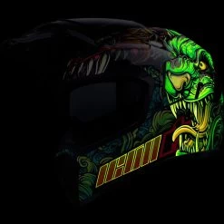 Icon Airflite Cat Scratch Fever Helmet -Motorcycle Riding Clothing airflite cat scratch fever helmet blue 0101 15064 7