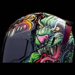 Icon Airflite Cat Scratch Fever Helmet -Motorcycle Riding Clothing airflite cat scratch fever helmet blue 0101 15064 8