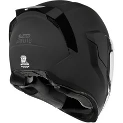 Icon Airflite Rubatone Helmet 7 Icon Airflite Rubatone Helmet -Motorcycle Riding Clothing airflite rubastone helmet black xs 1