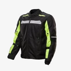 Olympia Airglide 6 Mesh Jacket -Motorcycle Riding Clothing airglide 6 mesh jacket hi viz yellow om19154z s 2