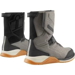 Icon Alcan WP CE Boots -Motorcycle Riding Clothing alcan wp ce boots grey 3403 1245 2
