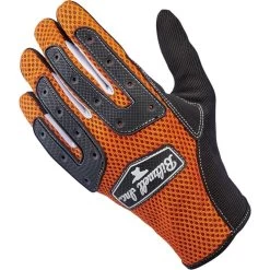 Biltwell Anza Gloves -Motorcycle Riding Clothing anza gloves orange 1507 0601 001 1