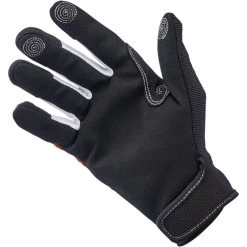 Biltwell Anza Gloves -Motorcycle Riding Clothing anza gloves orange 1507 0601 001 2