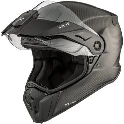 CKX Atlas Carbon Helmet -Motorcycle Riding Clothing atlas solid helmet matte carbon 514831 4