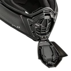 CKX Atlas Carbon Helmet -Motorcycle Riding Clothing atlas solid helmet matte carbon 514831 6