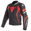 Dainese Avro 4 Leather Jacket -Motorcycle Riding Clothing avro 4 leather jacket black white lava red 1533810 25a 44