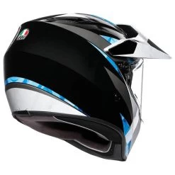 AGV AX-9 North Helmet -Motorcycle Riding Clothing ax 9 north helmet black white cyan 2xs 217631o2ly005003 3