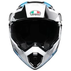 AGV AX-9 North Helmet -Motorcycle Riding Clothing ax 9 north helmet black white cyan 2xs 217631o2ly005003 5