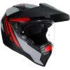 AGV AX9 Refractive Carbon Helmet -Motorcycle Riding Clothing ax 9 refractive carbon helmet matte carbon red 217631o2ly014s