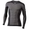 Sixs BreezyTouch Carbon Underwear Long Sleeve T-Shirt 2 Sixs BreezyTouch Carbon Underwear Long Sleeve T-Shirt -Motorcycle Riding Clothing breezytouch carbon underwear long sleeve t shirt black ts2l bt xs s