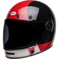Bell Helmets Bell Bullitt Blazon Helmet -Motorcycle Riding Clothing bullitt blazon helmet black burgundy 7148387 3