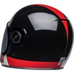 Bell Helmets Bell Bullitt Blazon Helmet -Motorcycle Riding Clothing bullitt blazon helmet black burgundy 7148387 5