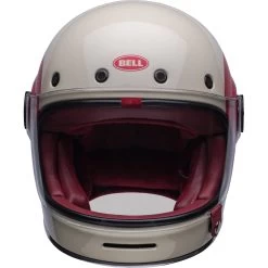 Bell Helmets Bell Bullitt Heritage Collection TT Helmet -Motorcycle Riding Clothing bullitt heritage collection tt helmet gloss vintage white oxblood 7143907 2