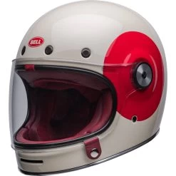 Bell Helmets Bell Bullitt Heritage Collection TT Helmet -Motorcycle Riding Clothing bullitt heritage collection tt helmet gloss vintage white oxblood 7143907 3