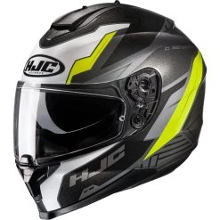 HJC C70 Silon Helmet -Motorcycle Riding Clothing c70 silon helmet grey hi viz yellow 0101 14465