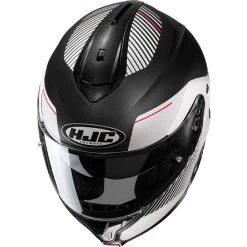 HJC C91 Prod Helmet 8 HJC C91 Prod Helmet -Motorcycle Riding Clothing c91 prod helmet black white 0100 2213 1