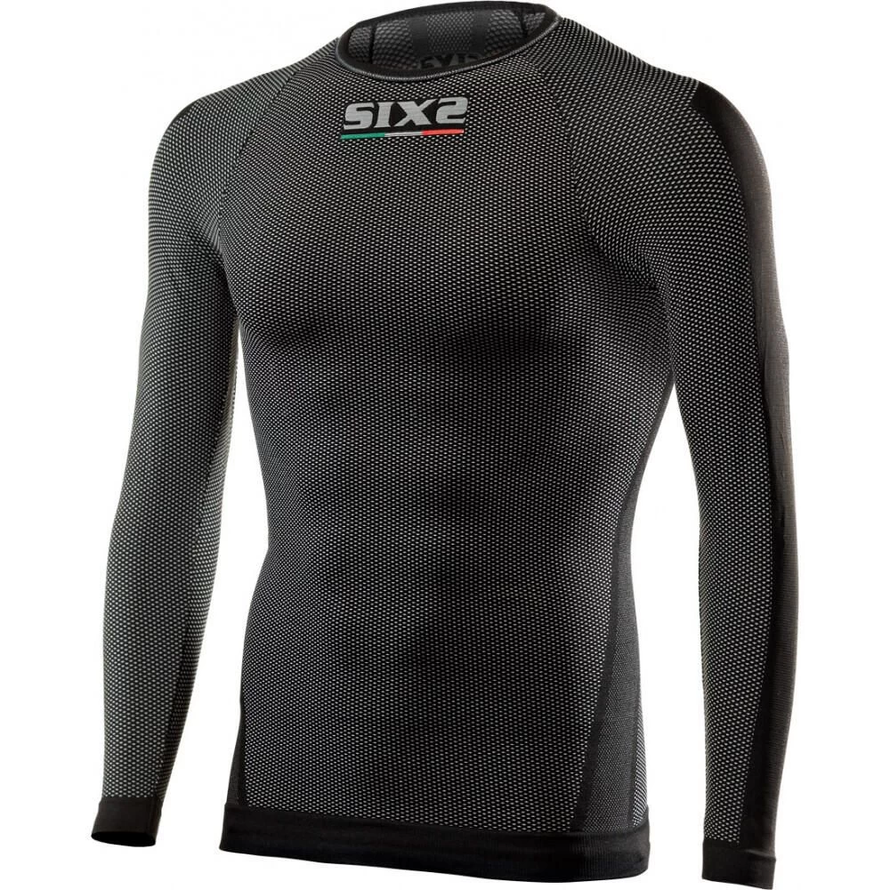 Sixs Carbon Underwear Long Sleeve Round Neck T-Shirt 3 Sixs Carbon Underwear Long Sleeve Round Neck T-Shirt