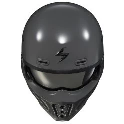 Scorpion Covert X Solid Helmet -Motorcycle Riding Clothing covert x solid helmet cement grey cox 0043 1