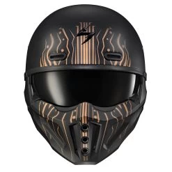 Scorpion Covert X Tribe Helmet 16 Scorpion Covert X Tribe Helmet -Motorcycle Riding Clothing covert x tribe helmet matte black copper cox 1313 2