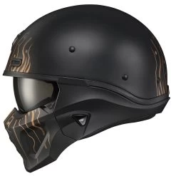 Scorpion Covert X Tribe Helmet 14 Scorpion Covert X Tribe Helmet -Motorcycle Riding Clothing covert x tribe helmet matte black copper cox 1313