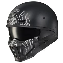 Scorpion Covert X Tribe Helmet 11 Scorpion Covert X Tribe Helmet -Motorcycle Riding Clothing covert x tribe helmet matte black white cox 1303 1