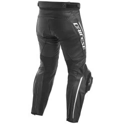 Motorcycle Riding Clothing -Motorcycle Riding Clothing delta 3 perforated leather pants black white 44 1