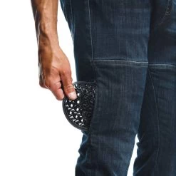 Dainese Denim Blast Regular Textile Pants -Motorcycle Riding Clothing denim blast regular textile pants dark blue 1755159 d08 28 6