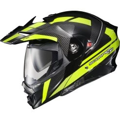 Scorpion EXO-AT960 Hicks Helmet 17 Scorpion EXO-AT960 Hicks Helmet -Motorcycle Riding Clothing exo at960 hicks helmet black hi viz yellow 96 1133