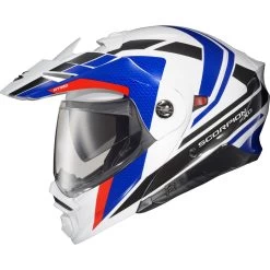 Scorpion EXO-AT960 Hicks Helmet 21 Scorpion EXO-AT960 Hicks Helmet -Motorcycle Riding Clothing exo at960 hicks helmet white blue 96 1163