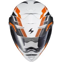 Scorpion EXO-AT960 Hicks Helmet 19 Scorpion EXO-AT960 Hicks Helmet -Motorcycle Riding Clothing exo at960 hicks helmet white orange 96 1153 2