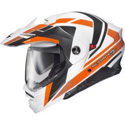 Scorpion EXO-AT960 Hicks Helmet 18 Scorpion EXO-AT960 Hicks Helmet -Motorcycle Riding Clothing exo at960 hicks helmet white orange 96 1153