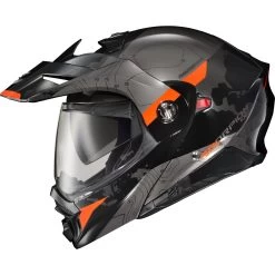 Scorpion EXO-AT960 Topographic Helmet 17 Scorpion EXO-AT960 Topographic Helmet -Motorcycle Riding Clothing exo at960 topographic helmet black orange 96 1037
