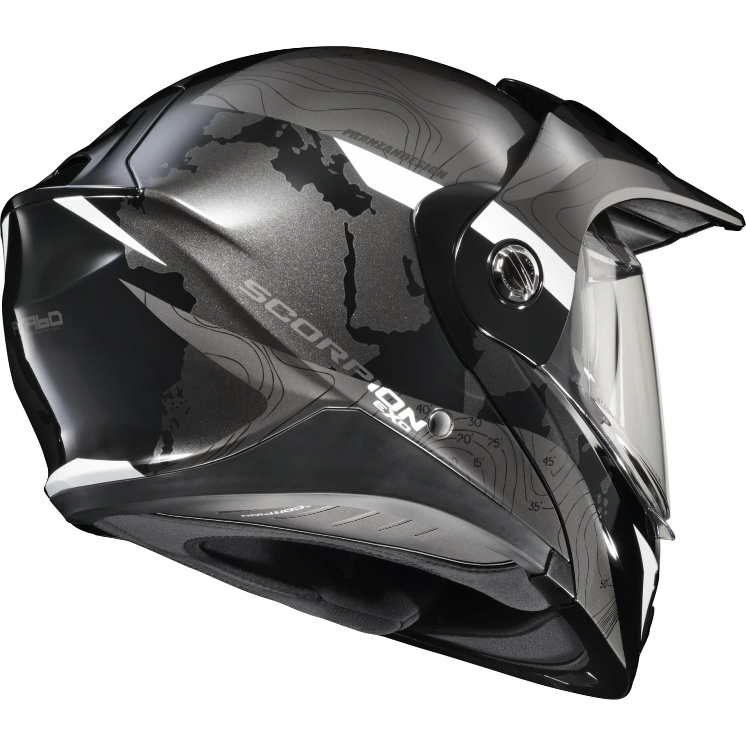 Scorpion EXO-AT960 Topographic Helmet 6 Scorpion EXO-AT960 Topographic Helmet - Image 4