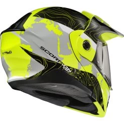 Scorpion EXO-AT960 Topographic Helmet 23 Scorpion EXO-AT960 Topographic Helmet -Motorcycle Riding Clothing exo at960 topographic helmet hi viz yellow black 96 1053 3