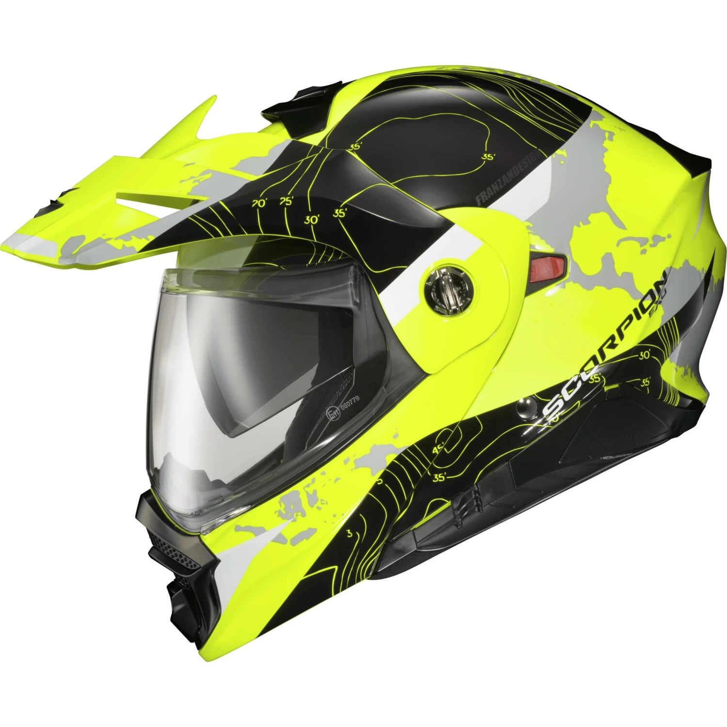 Scorpion EXO-AT960 Topographic Helmet 11 Scorpion EXO-AT960 Topographic Helmet - Image 9