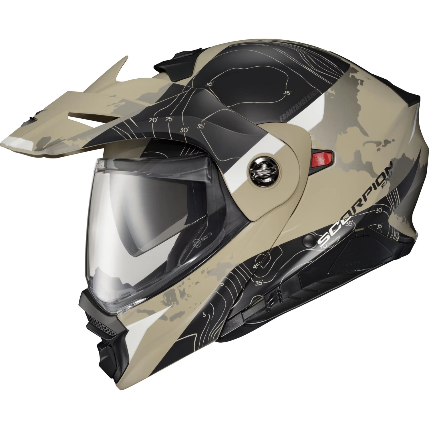 Scorpion EXO-AT960 Topographic Helmet 8 Scorpion EXO-AT960 Topographic Helmet - Image 6