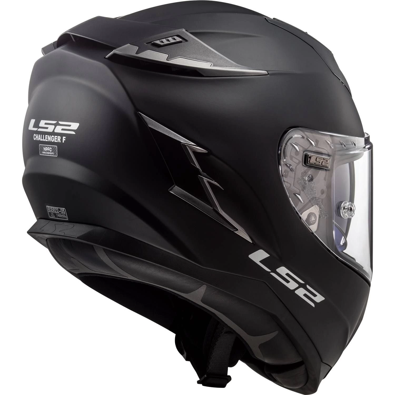 LS2 FF327 Challenger Solid Helmet 4 LS2 FF327 Challenger Solid Helmet - Image 2