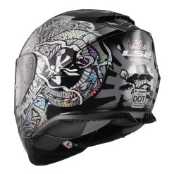LS2 FF800 Assault Warrior Krome Helmet -Motorcycle Riding Clothing ff800 assault warrior krome helmet krome silver black 800 1271 4