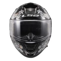 LS2 FF800 Assault Warrior Krome Helmet -Motorcycle Riding Clothing ff800 assault warrior krome helmet krome silver black 800 1271 6