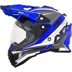 AFX FX-41DS Range Helmet -Motorcycle Riding Clothing fx 41ds range helmet matte blue 0140 0071