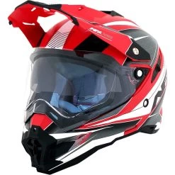 AFX FX-41DS Range Helmet -Motorcycle Riding Clothing fx 41ds range helmet matte red 0140 0066 1