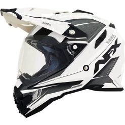 AFX FX-41DS Range Helmet -Motorcycle Riding Clothing fx 41ds range helmet matte white 0140 0076