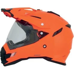 AFX FX-41DS Solid Helmet -Motorcycle Riding Clothing fx 41ds solid helmet hi viz orange 0110 3766