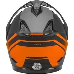 GMax GM11 Scud Helmet -Motorcycle Riding Clothing gm11 scud dual sport helmet black orange grey g1113133 2