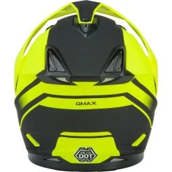 GMax GM11 Scud Helmet -Motorcycle Riding Clothing gm11 scud dual sport helmet hi viz yellow black g1113683 2